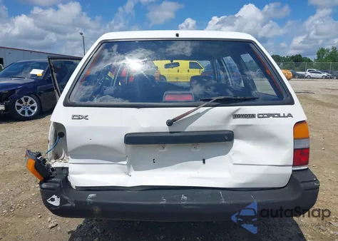 1992 Toyota Corolla Dlx from USA, damaged, VIN JT2AE94K6N3491324